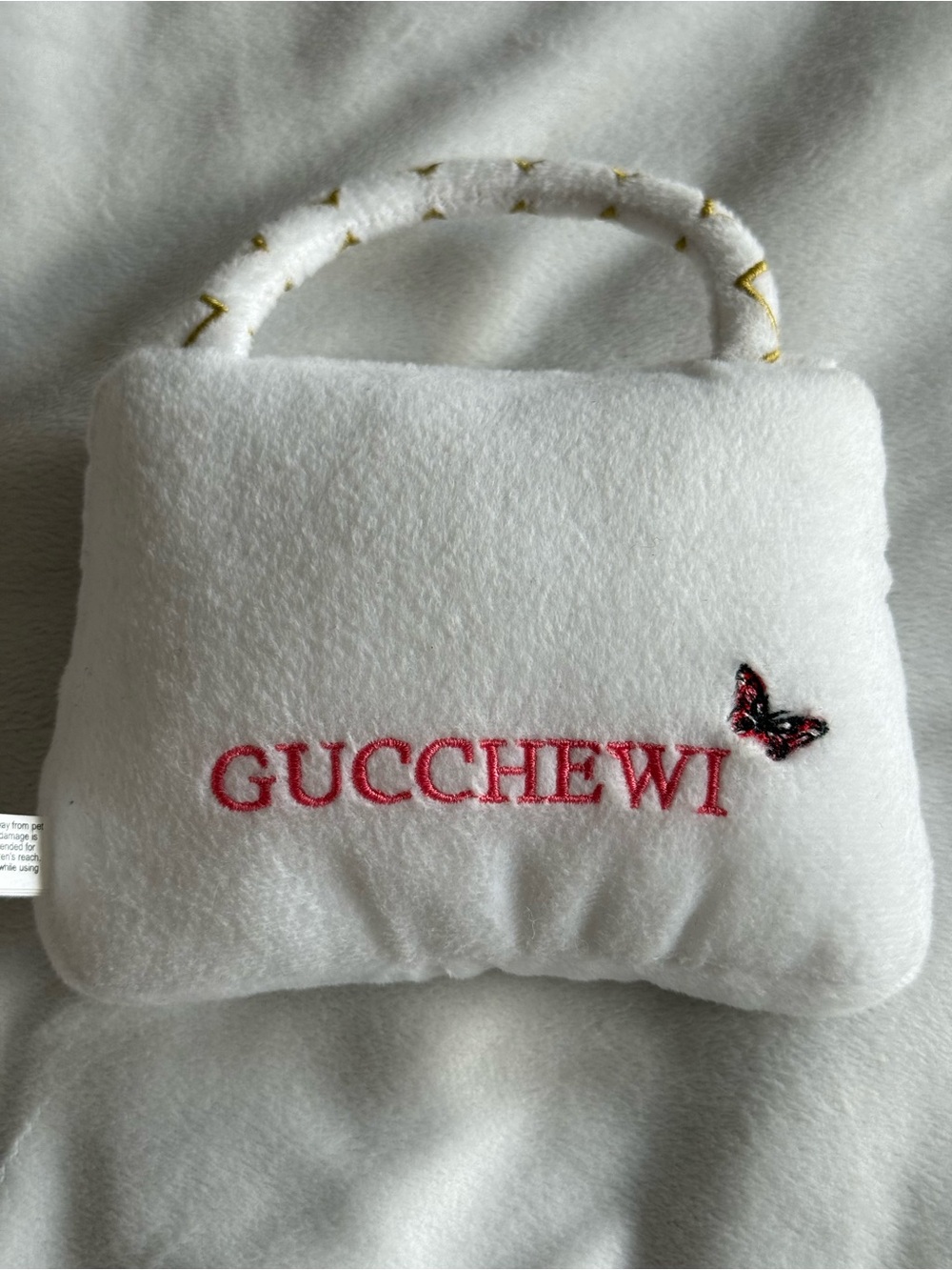 Stuffed Dog Toy- Gucchewi NWOT - Picture 2 of 5